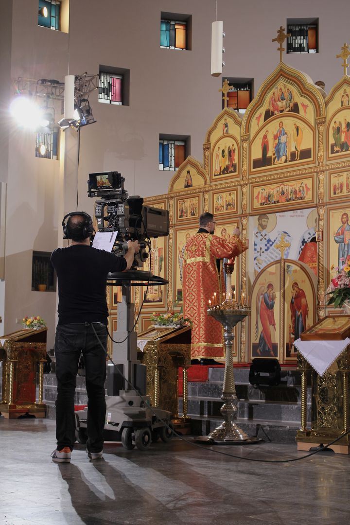 Orthodoxer ZDF Fernsehgottesdienst St. Barbara Krefeld 2023